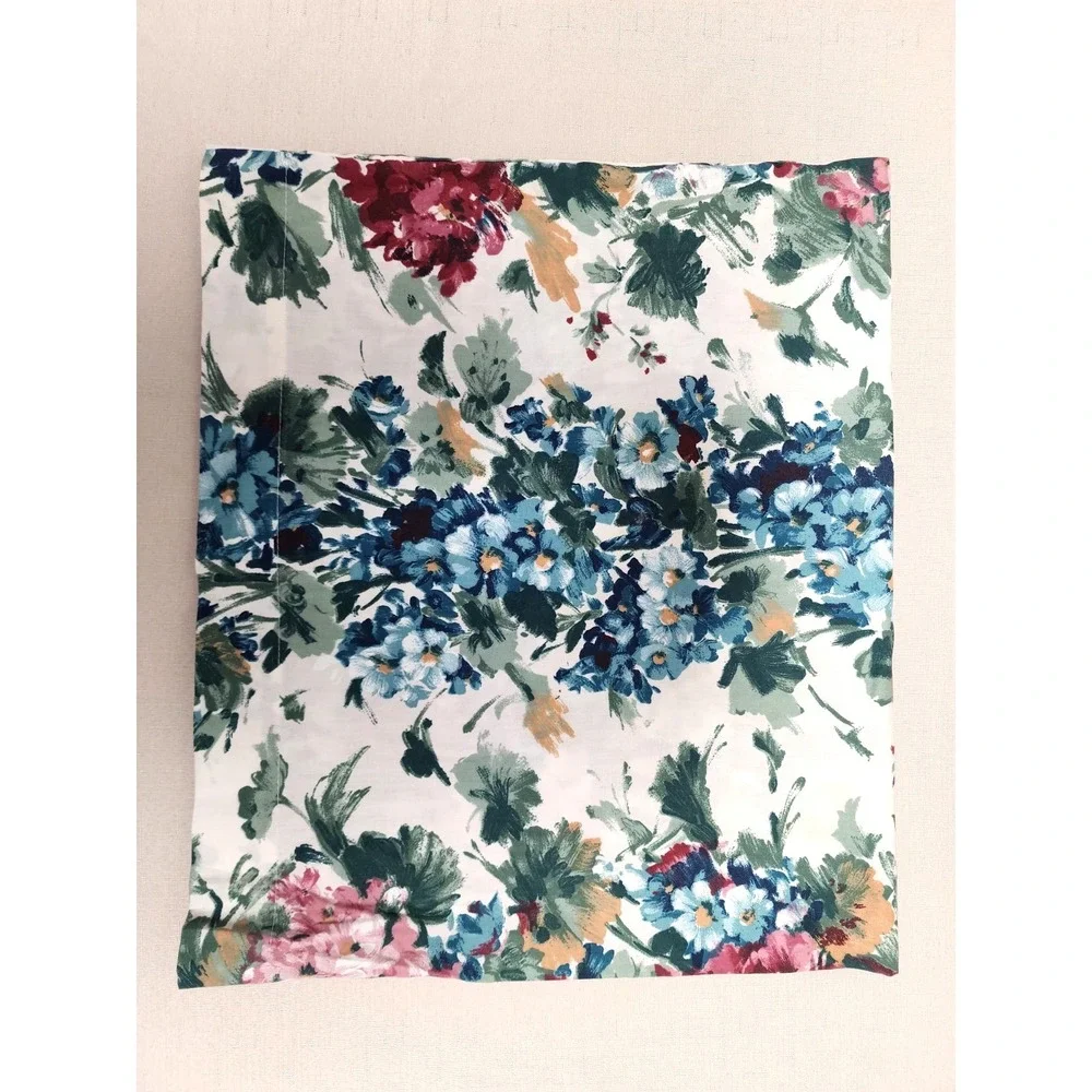 Vtg Springs QUEEN  Floral Pillowcase/Pillow Sham ‎ (1)   USA Cotton/Polyester